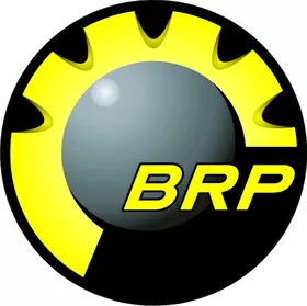 Yellow BRP Decal / Sticker 07