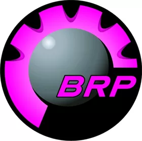 Pink BRP Decal / Sticker 09