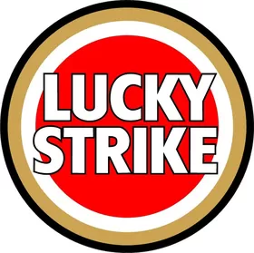 Lucky Strike Decal / Sticker 02