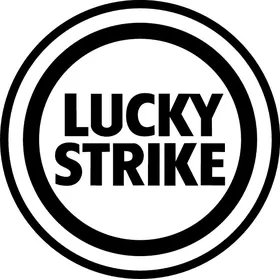 Lucky Strike Decal / Sticker 04