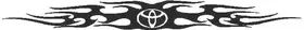 Toyota Tribal Decal / Sticker 01