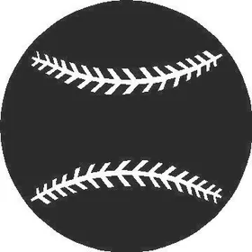 Baseball 2 Decal / Sticker