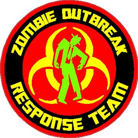 Zombie Outbreak Response Team Decal / Sticker