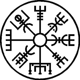 Vegvisir Compass Decal / Sticker