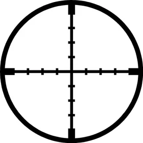 Scope Crosshairs Decal / Sticker