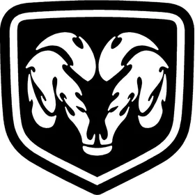 Ram Emblem Decal / Sticker 24