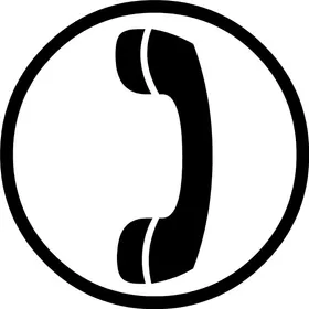 Telephone Decal / Sticker 01
