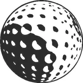 Golf Ball Decal / Sticker