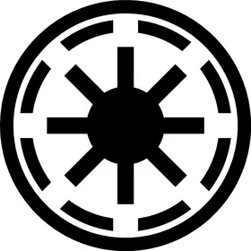 Star Wars Galactic Republic Decal / Sticker 01