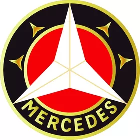 Mercedes Decal / Sticker 08