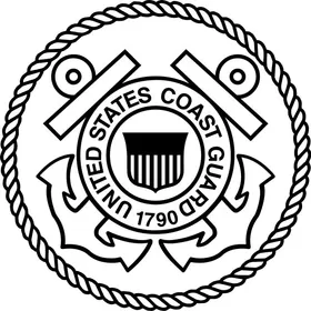 U.S. Coast Guard Decal / Sticker 07