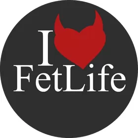 I Love FetLife Decal / Sticker 02