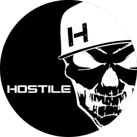 Hostile Wheels Center Cap Style Decal / Sticker Design 10
