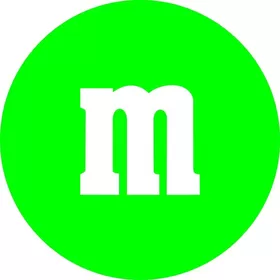 Green M&M Decal / Sticker 30