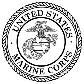 UNITED STATES MARINES DECAL / STICKER 12