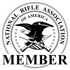 NRA Member Decal / Sticker 06