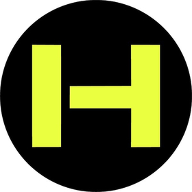 Hostile Wheels Center Cap Style Decal / Sticker Design 14