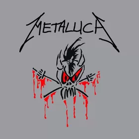 Metallica Scary Guy Decal / Sticker 17