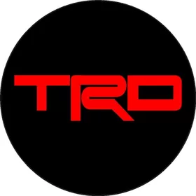 Toyota TRD Circular Decal / Sticker 33