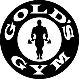 Gold's Gym Decal / Sticker 06