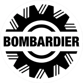 Bombardier Decal / Sticker 14