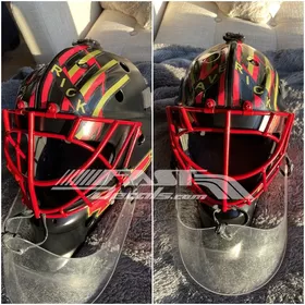 Red and Gold Top Gun Maverick Helmet Decal / Sticker Set 13