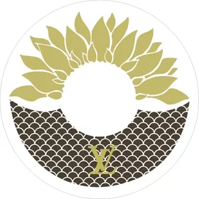 Louis Vuitton Flower Decal / Sticker 34