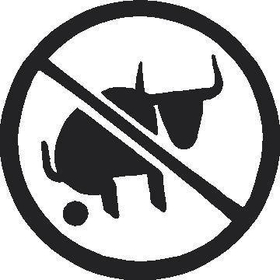 No Bull Shit Decal / Sticker