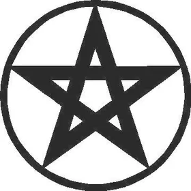 Pentagram Decal / Sticker