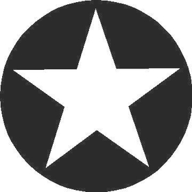 Star Decal / Sticker 08