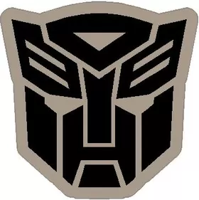 Black and Silver Autobot Decal / Sticker 23