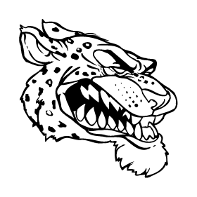 Jaguars Head Mascot Decal / Sticker