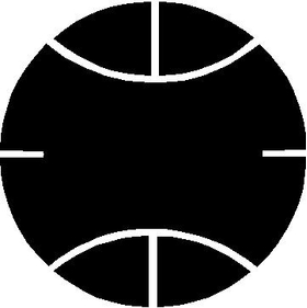 Basketball Decal / Sticker 12