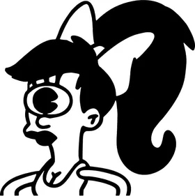 Leela Decal / Sticker 06