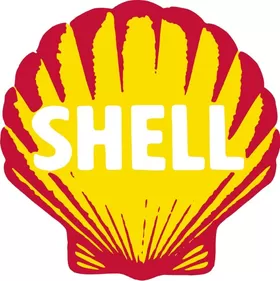 Vintage Shell Decal / Sticker 12