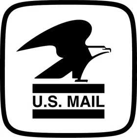 U.S. Mail Decal / Sticker 09