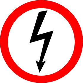 Marilyn Manson Lightning Bolt Logo Decal / Sticker 12