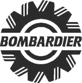 Bombardier Decal / Sticker 02