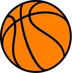 Basketball Decal / Sticker