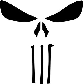 Punisher Decal / Sticker 144