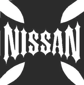 Nissan Cross Decal / Sticker 02