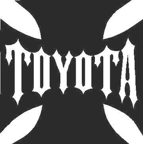 Toyota Cross Decal / Sticker 02