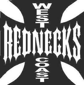 West Coast Rednecks Decal / Sticker 02