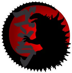 Godzilla Decal / Sticker 02