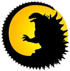 Godzilla Decal / Sticker 07