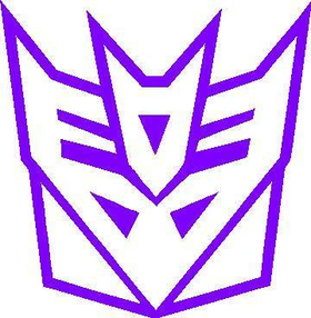 Decepticon Transformers Decal / Sticker 04