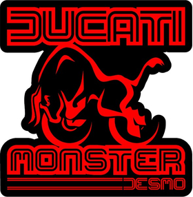 Ducati Monster Decal / Sticker 43