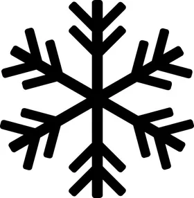 Snowflake Decal / Sticker 10