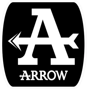 Arrow Exhaust Decal / Sticker 16