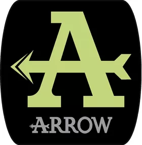 Arrow Exhaust Decal / Sticker 17